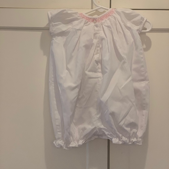 Like New Sarah Louis Embroidered Bubble Romper - Picture 2 of 8